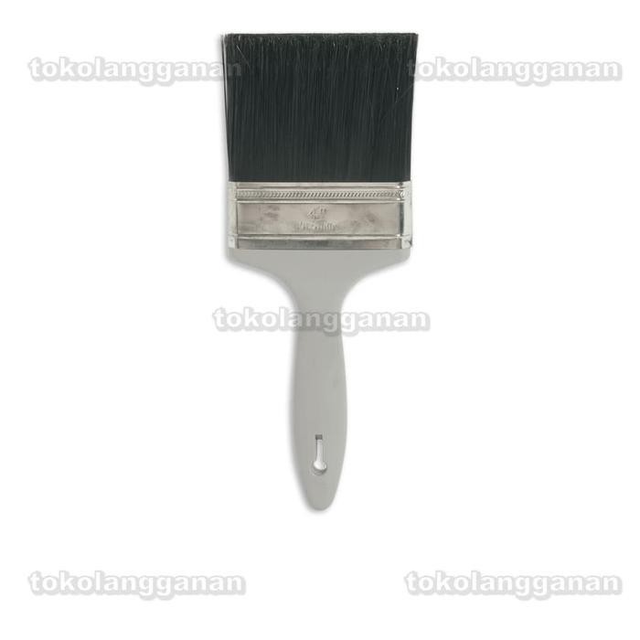 Kuas Cat Polyester 10 Cm - Abu-Abu