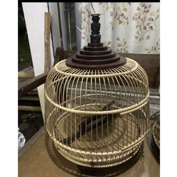 Sangkar Burung Perkutut Rotan Asli