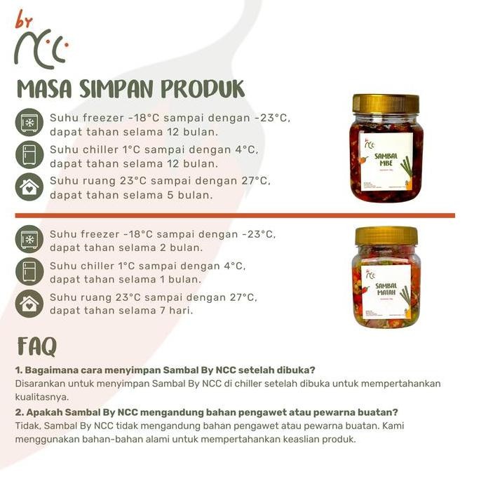 

Grosir By Ncc Bundling 2 Sambal Pedas Mantap Gurih Nikmat