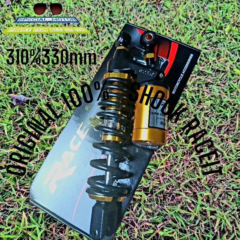 Original Shockbreaker Raceit Tabung Atas Model Gog Yss Shock Matic Black Silver Motor Vario Mio Beat