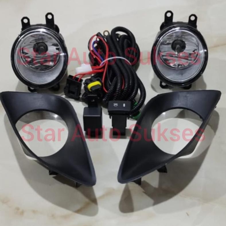 FOGLAMP LAMPU KABUT VIOS NEW GEN 2 2008-2012 KOMPLIT