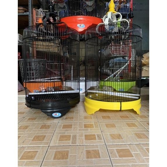 SANGKAR KANDANG BESI JUMBO F1 KACER  JALAK  UKURAN 42 CM / SANGKAR F1 / BEST JUMBO IMPORT