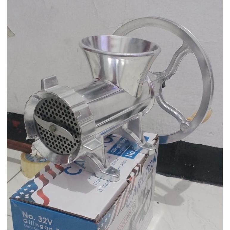 mesin gilingan pelet manual no 32 anti karat / mesin giling pelet no 32 manual anti karat / gilingan