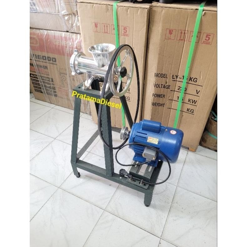 Mesin Giling  Daging 22+Mesin Dinamo Listrik& Mesin Bensin