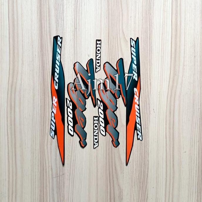 DF372>> STIKER STRIPING TIGER 2000
