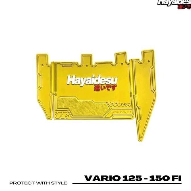 DB56>> Hayaidesu Mudflap Vario 125 150 old new led Mudflap premium Original Hayaidesu Ind