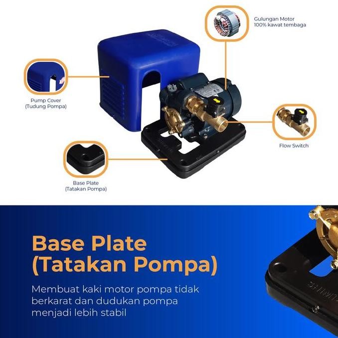 Pompa Booster Shimizu Pb-228Bit / Pb 228 Bit / Pb-228Bit