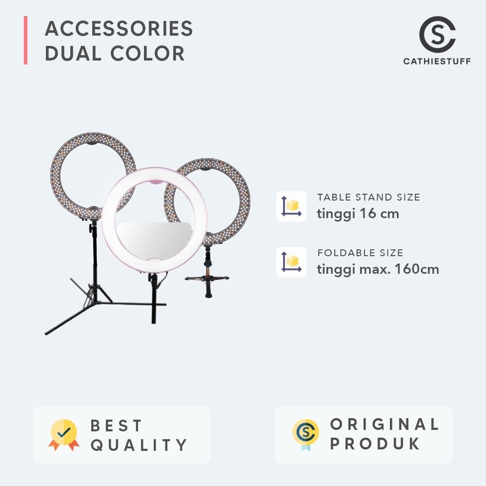 Cathiestuff Accessories Dual Color Ringlight