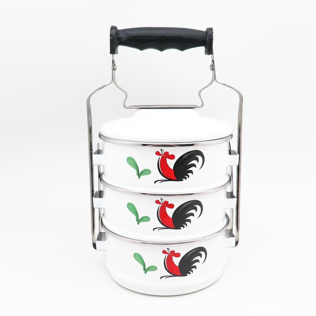 KEDAUNG Rantang Ayam Jago Klasik 3 Susun