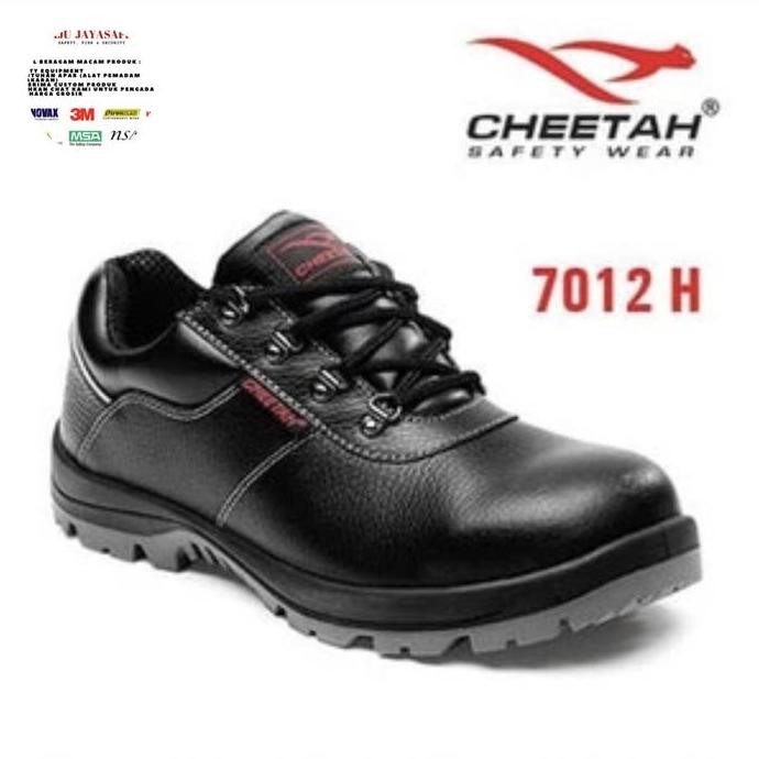 Sepatu Cheetah 7012H Original Sepatu Safety Cheetah Model Pendek Tali