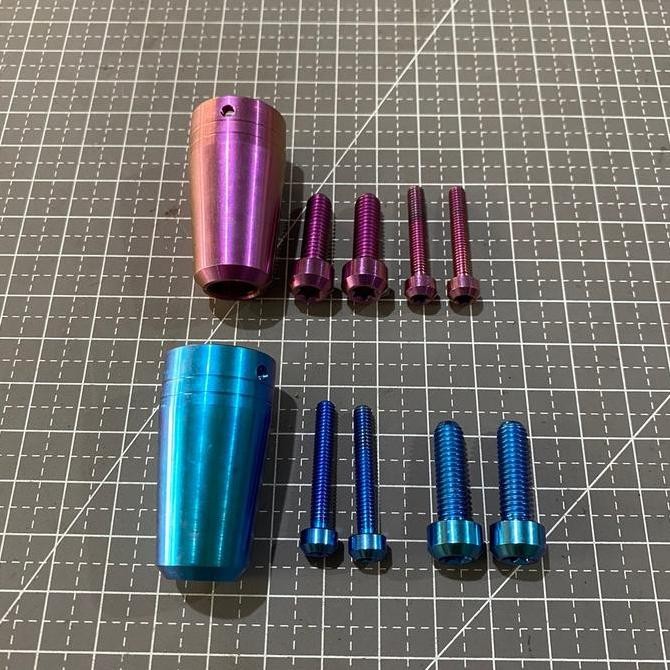 GAS SPONTAN ACCOSSATO RULLER ORIGINAL SET BAUT TITANIUM UNIVERSAL MOTOR GAS SPONTAN ACCOSSATO MADE I