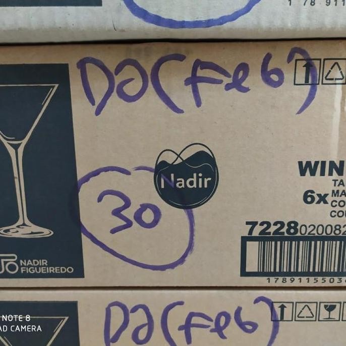 (Best) Gelas MARTINI 25cl NADIR/ Gelas Bar Martini/ Stem Glass Martini 7228