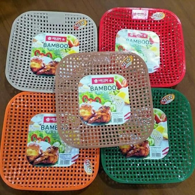 (Best) Lionstar T 45 Bamboo e Piring rotan bambu plastik Lion Star