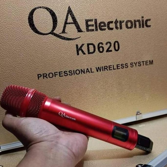Mic Wireless Qa Electronic Kd620 Uhf Original Multi Channel Kd 620