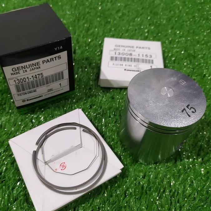 """] SEHER PISTON NINJA R RR SS ORIGINAL SET PIR PER RING SEKER NINJA 2 TAK MADE IN JAPAN B75 ORIGIN