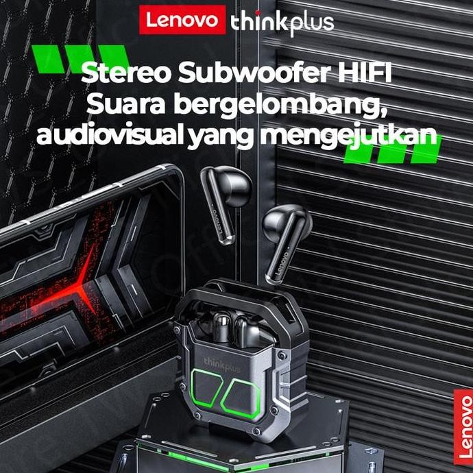 Lenovo Thinkplus Xt81 Bluetooth Earphone Tws Gaming Lowlatency Earbuds