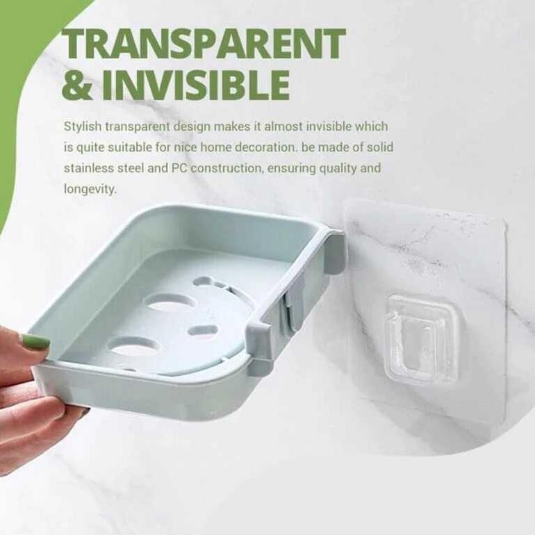 APEN Gantungan Hook Tempel 2 Sisi Remot AC TV Modem Cantelan Dinding Tembok Perekatat Barang Unik