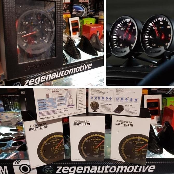 INDIKATOR GREDDY SIRIUS GAUGE NEW MODEL IMPORT ORIGINAL DAN TERPERCAYA