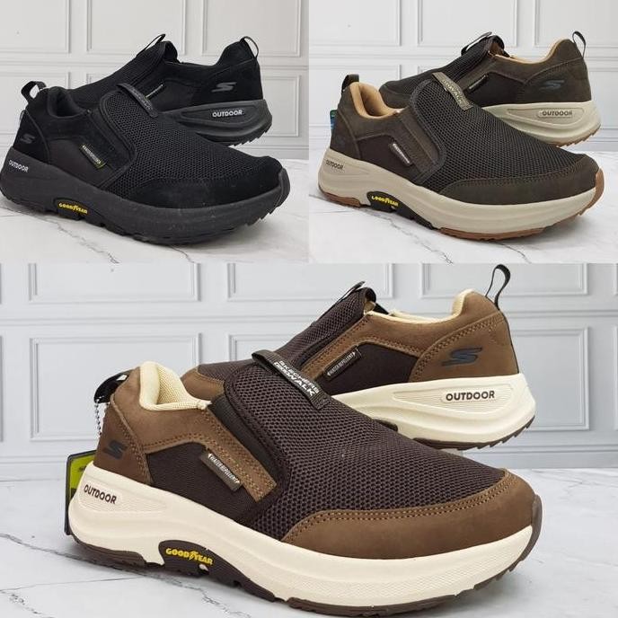 Sepatu Skechers Gowalk Outdoor Man/Skechers Outdoor Pria