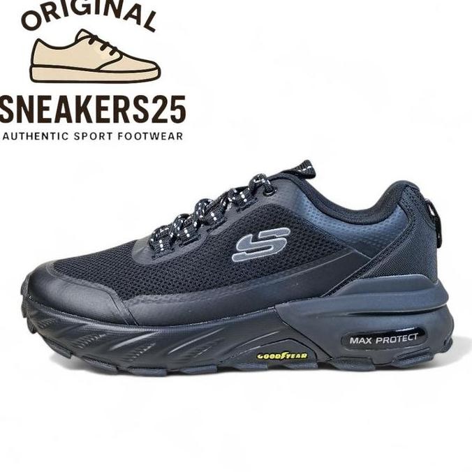 Sepatu Outdoor Pria Skechers Max Protect Trail Dengan Goodyear Outsole