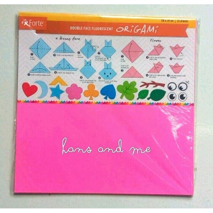 

Cod - Origami Dua Sisi - Double Face 20X20 Cm