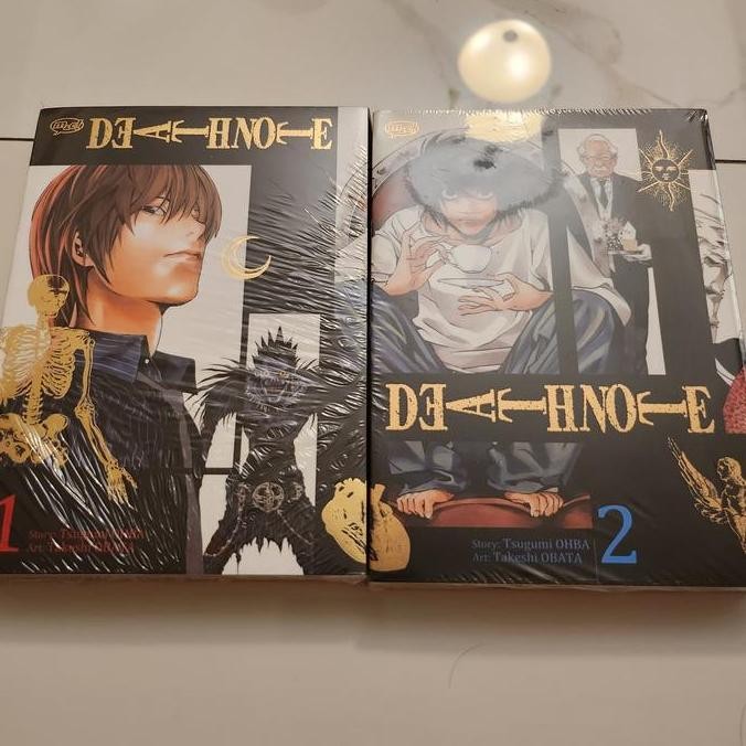 Komik Death Note Premium Set Vol 1 Dan 2 Segel Ori