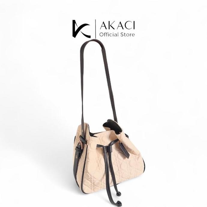 Shoulder Bag Wanita  Reva Akaci 16-8557 Bahan Okpit 1 Ruang Tas Kerja Kantor Kuliah Ootd Lucu Terbar