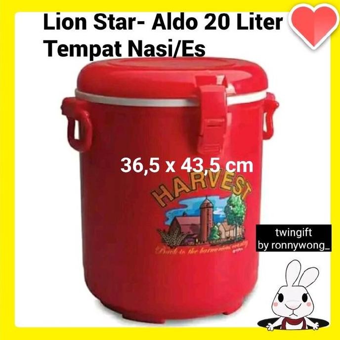 Termos Nasi/Termos Es, Lion Star, 20 Liter, Aldo