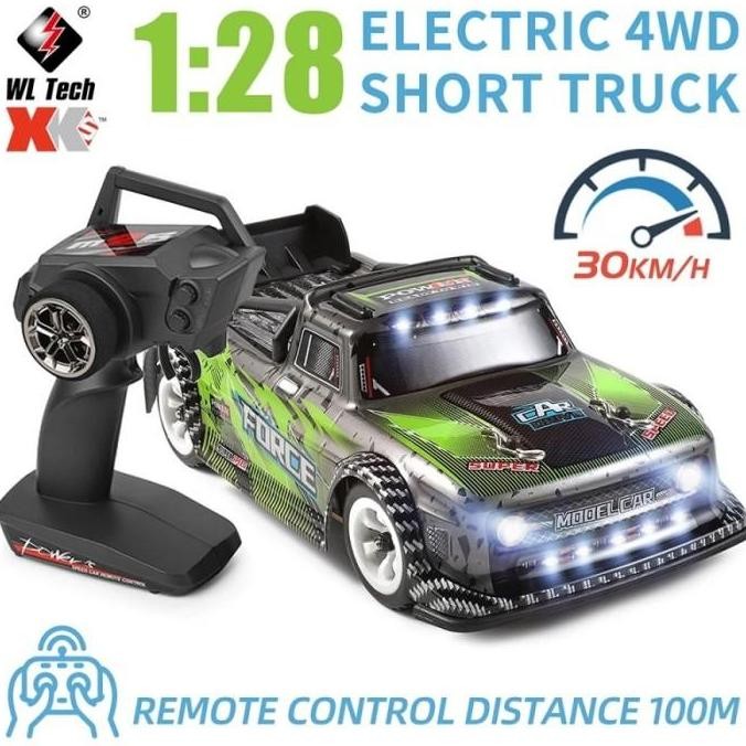 Wl Rc 284131 Mobil Drift Metal Chassis 1/28 Short Course Rtr