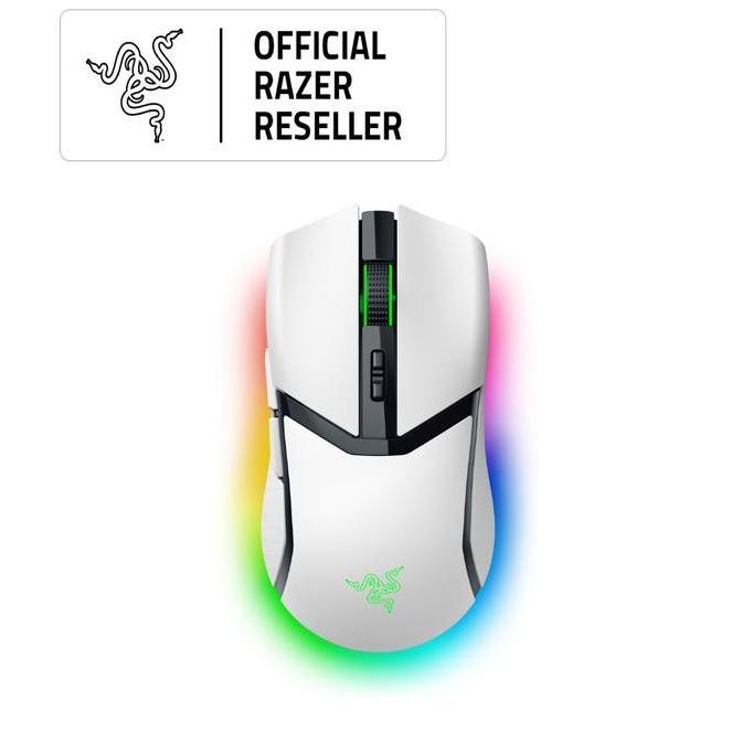 Razer Cobra Pro - White - Rgb Wireless Gaming Mouse