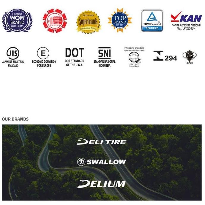 Ban Sepeda 27.5 x 1.75 Swallow SA-225 Deli Tire MTB Hybrid Strong Grip 27.5x1.75 | High Quality mura