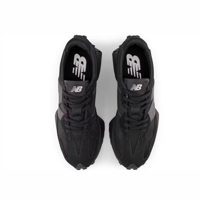 New  Sepatu New Balance 327 Black White Tongue Logo BNIB Original