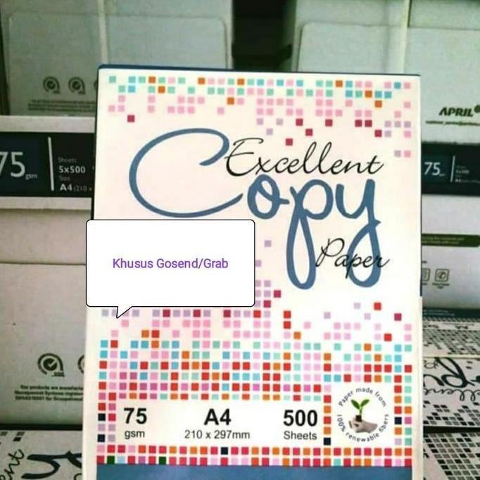 

Kertas A4 75 Gram Excellent