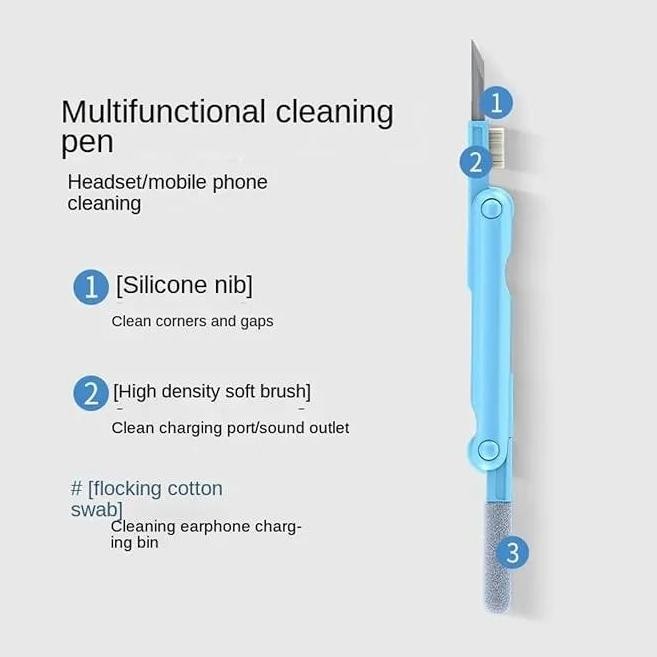 Ready  Alat Perlengkapan Kebersihan multifungsi untuk elektronik TWS earphone headphone Keyboard Pon