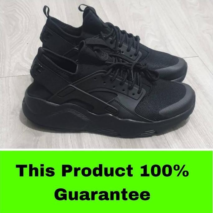 New  Sepatu Huarache All Black Original guarantee