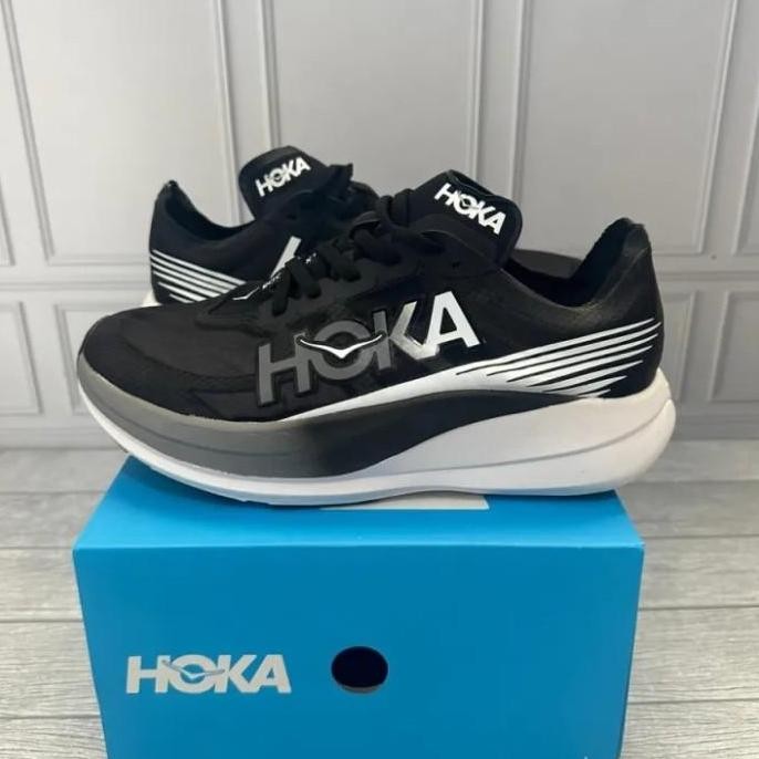 New  SEPATU HOKA ONE ONE ROCKET X2 BW ORIGINAL  Sneakers guarantetrusted