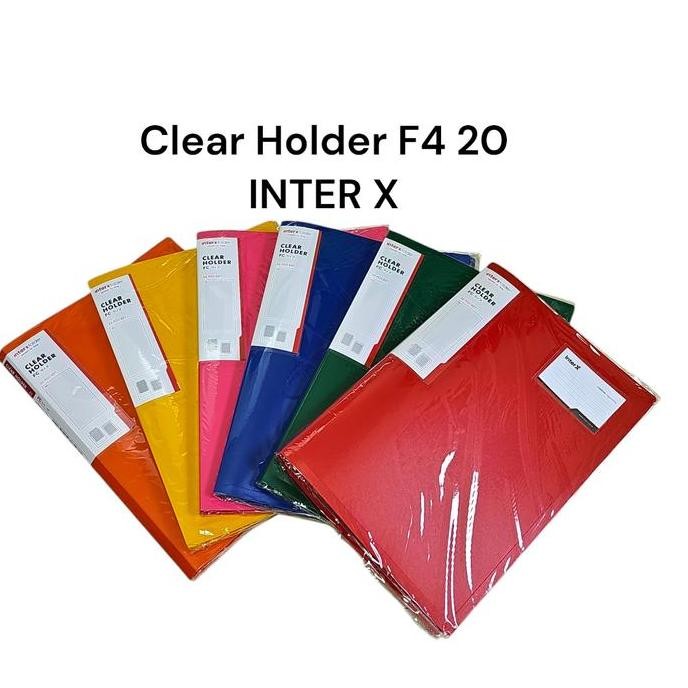 

Clear Holder F4 20 Inter X Folder (Pc) Bahan Tebal & Kuat