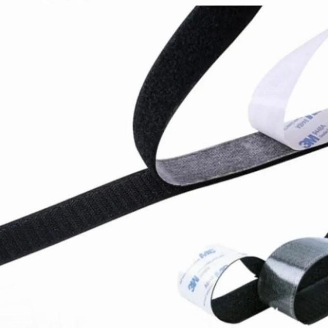 Perekat Strap Adhesive Double Tape Hook And Loop 2,5Cm 3Cm 5Cm 10Cm