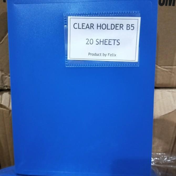 Map Display Book Clear Holder A5 Isi 20Lbr
