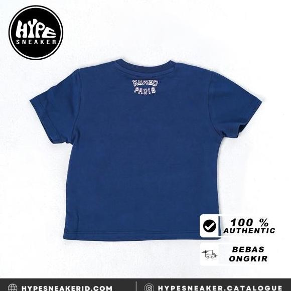 (Good) Kaos KENZO TIGER YELLOW NAVY KIDS Tshirt 100% ORIGINAL