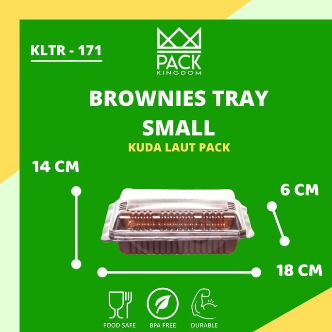 Mika Brownies Size S, Mika Brownies Kecil, Isi 50 Pcs , (Satu Set)