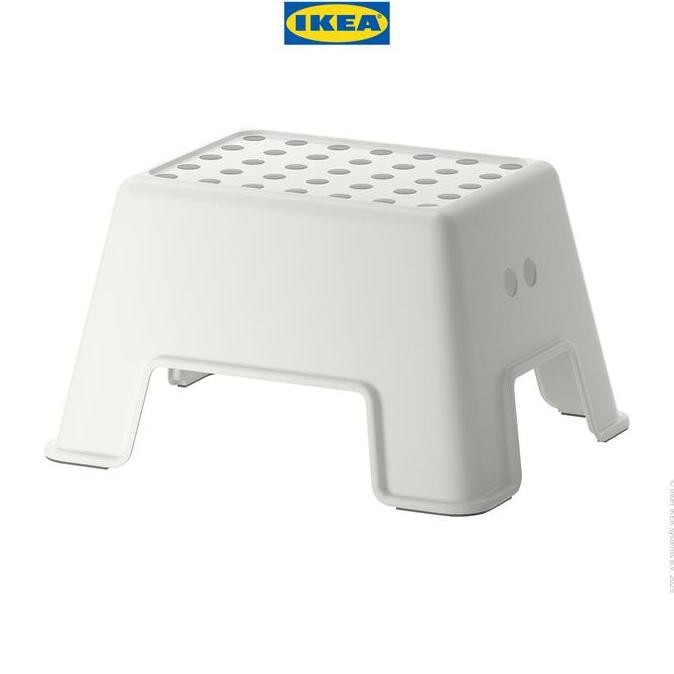 IKEA BOLMEN Bangku Tangga Serbaguna Plastik Furniture