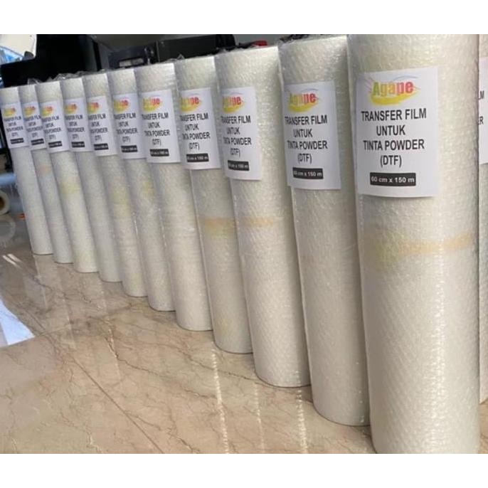 Pet Dtf 60 Cm X100 Meter Coating Sangat Baik