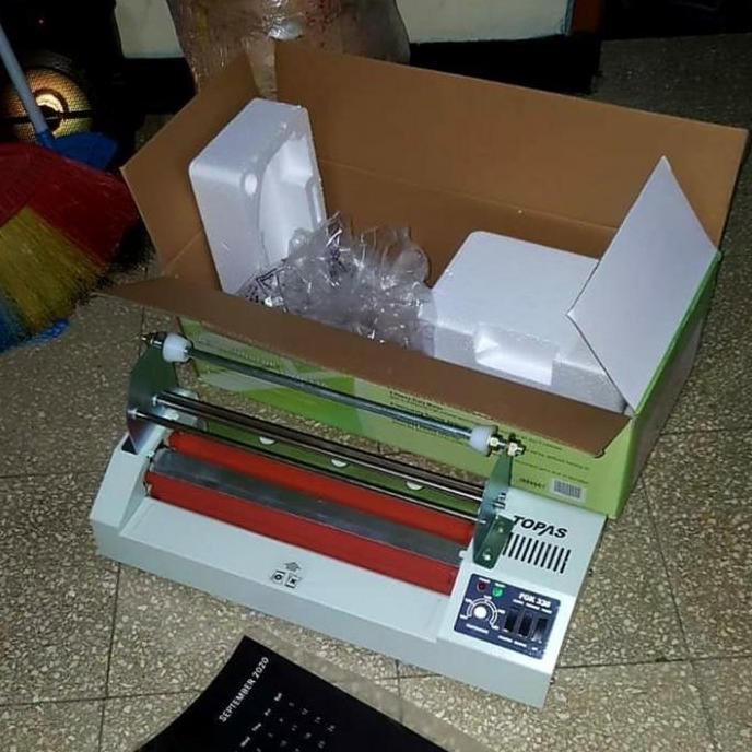 Mesin Laminasi A3 Modifikasi Laminator A3 Topas Fgk-330 Modifikasi