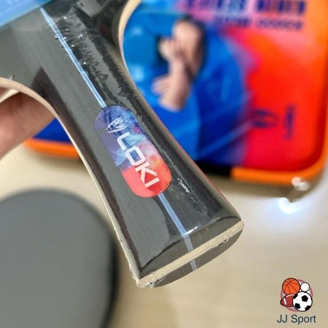 Bet Pingpong Loki Bat Pingpong Loki Isi 2 Blue Sponge Original