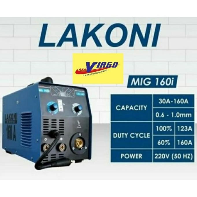 TERBARU - LAKONI MESIN LAS MIG160i MMA LAKONI MIG 160i
