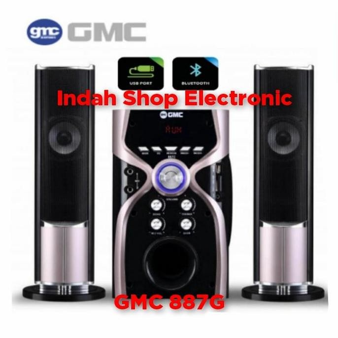 TERMURAH - Speaker Aktif Multimedia GMC 887G ORIGINAL