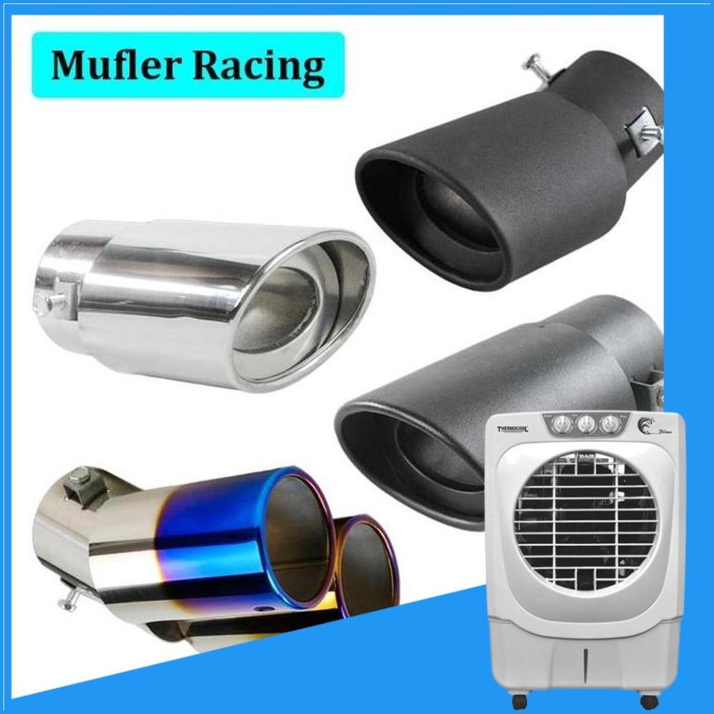 Muffler Ujung Pipa Knalpot Mobil Avanza Sigra Calya Racing Baut