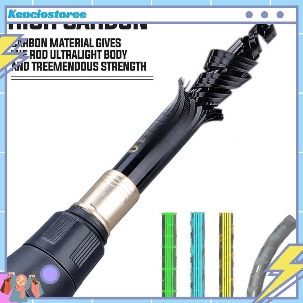 Baru Sougayilang Joran Pancing1.8/2.1/2.4M joran teleskopik Spinning Fishing Pole For  Fishing Tackl