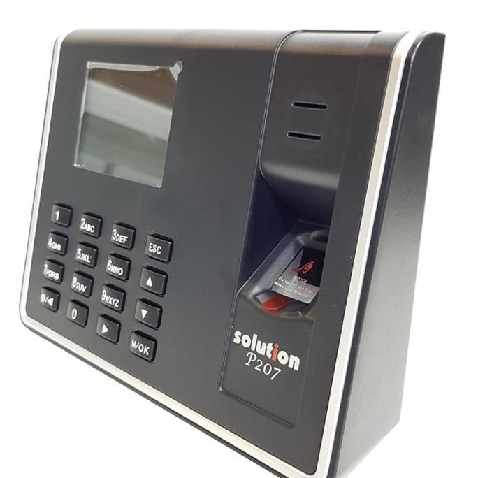 PROMO - Mesin Absensi Sidik Finger SOLUTION P207/ P206/ P-207/ P 207